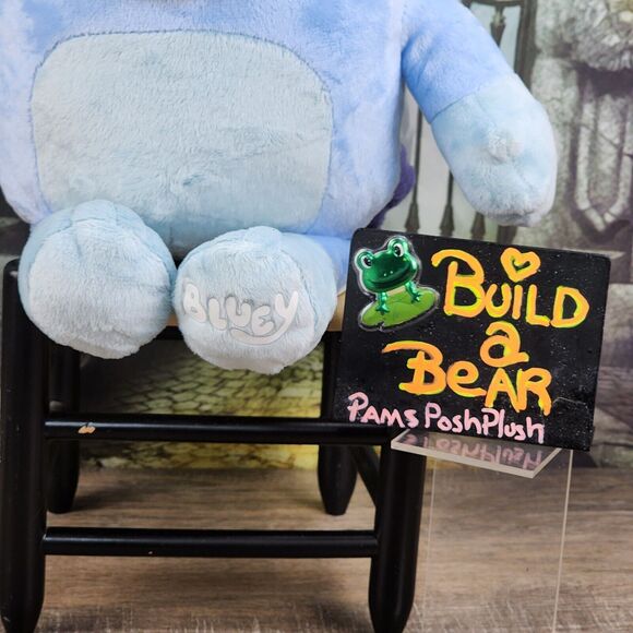 Build A Bear Bluey 2 SOUNDS Stuffed Animal Plush 5 in 1 &  Theme Song Boxes - Picture 6 of 12